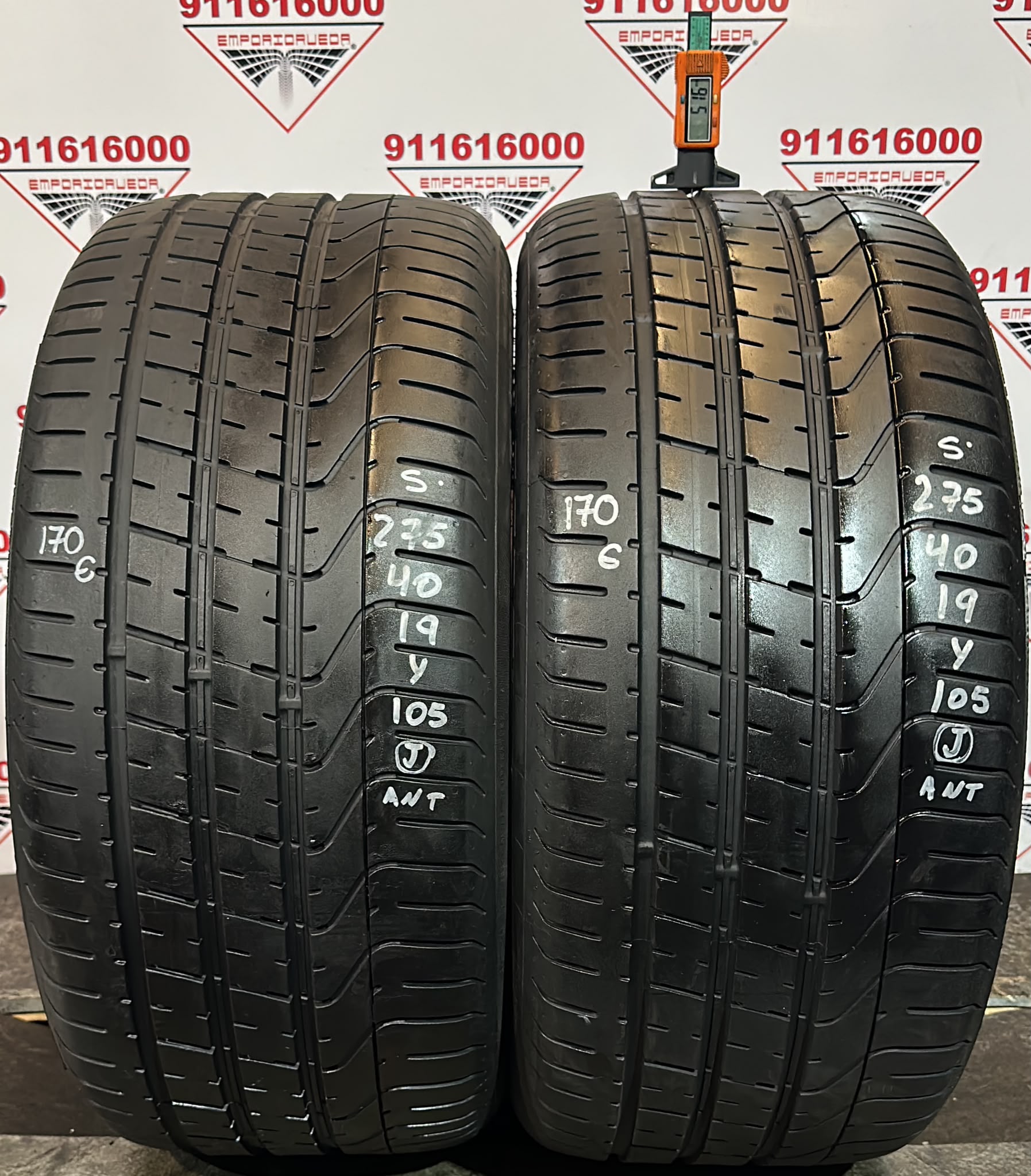 PIRELLI PZERO USADO  275/40 R19 105 Y